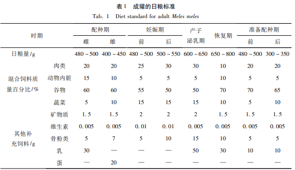 狗獾养殖技术