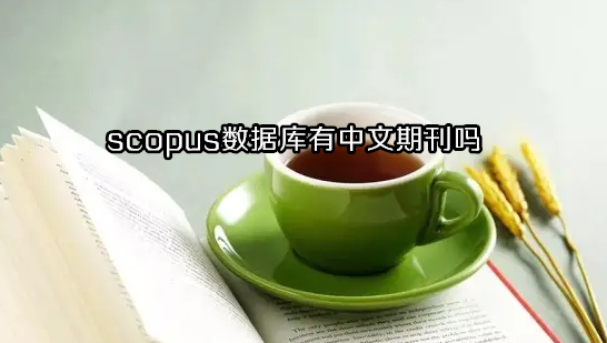 scopus数据库有中文期刊吗