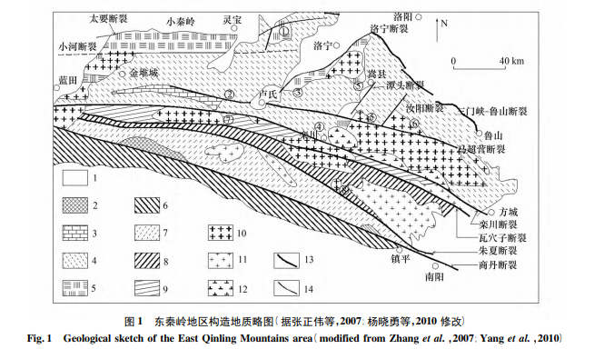 东秦岭钼铅锌银多金属矿集区地球物理场特征及综合信息找矿模型