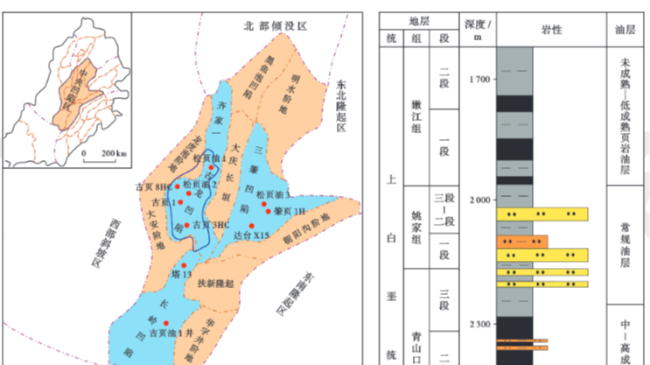 松辽盆地古龙页岩油重点地区资源潜力