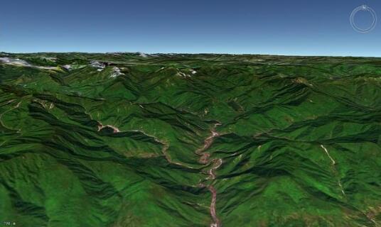 基于GIS技术的山地地形监测