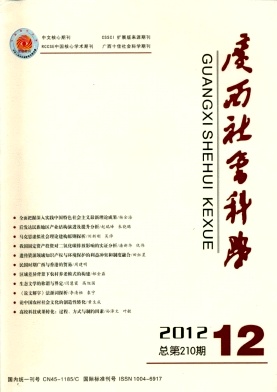 《广西社会科学》核心级社科期刊公开